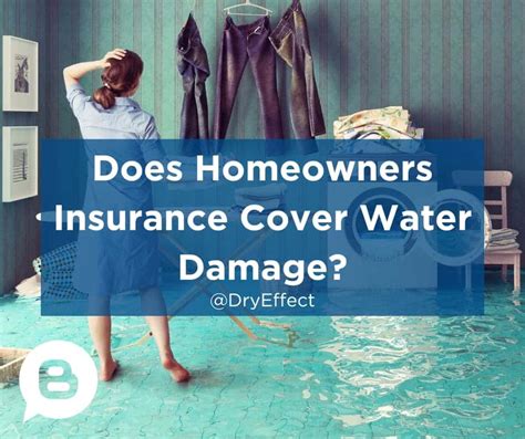 does home insurance cover water damage