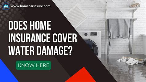 does house insurance cover water damage