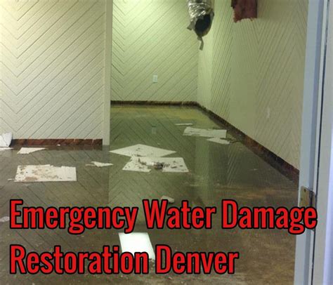 water damage denver