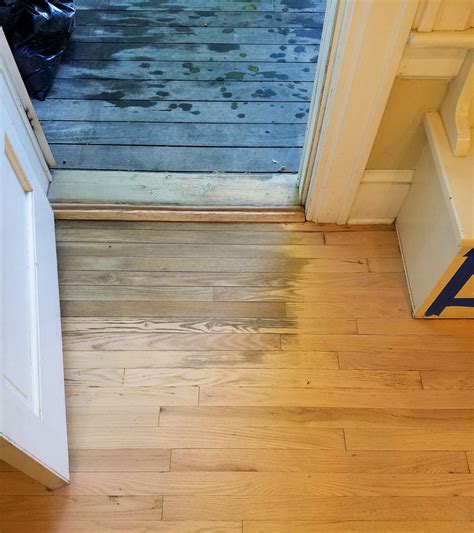 water damaged wood